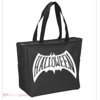 Halloween Man Bat Logo Tote Bag thumb 2