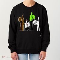 Halloween Monsters Thumps Up Women's Sweatshirt thumb 0