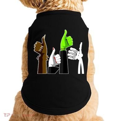 Halloween Monsters Thumps Up Doggie Tank