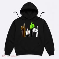 Halloween Monsters Thumps Up Hoodie thumb 0