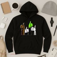 Halloween Monsters Thumps Up Hoodie thumb 3