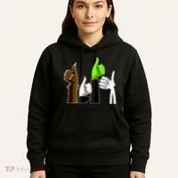 Halloween Monsters Thumps Up Hoodie thumb 5
