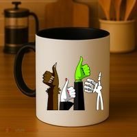 Halloween Monsters Thumps Up Coffee Mug thumb 4