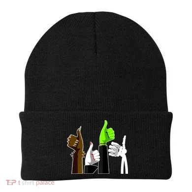 Halloween Monsters Thumps Up Beanie