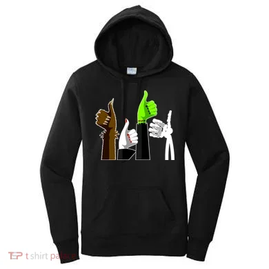 Halloween Monsters Thumps Up Women's Hoodie