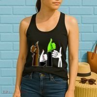 Halloween Monsters Thumps Up Women's Tank Top thumb 2