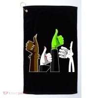 Halloween Monsters Thumps Up Golf Towel thumb 0