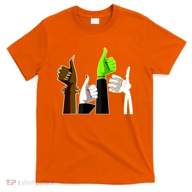Halloween Monsters Thumps Up T-Shirt