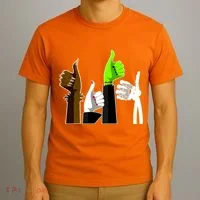 Halloween Monsters Thumps Up T-Shirt thumb 3