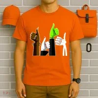 Halloween Monsters Thumps Up T-Shirt thumb 6
