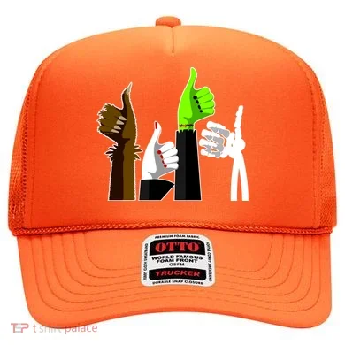 Halloween Monsters Thumps Up Hat