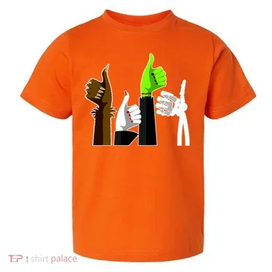 Halloween Monsters Thumps Up Toddler T-Shirt