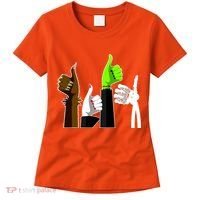 Halloween Monsters Thumps Up Women's T-Shirt thumb 0