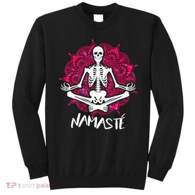 Halloween Namaste Skeleton Sweatshirt