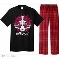 Halloween Namaste Skeleton Pajama Set thumb 0