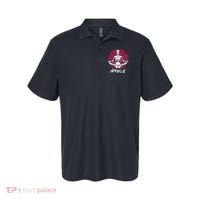 Halloween Namaste Skeleton Polo thumb 0