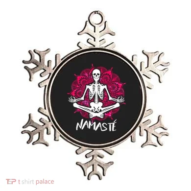 Halloween Namaste Skeleton Ornament