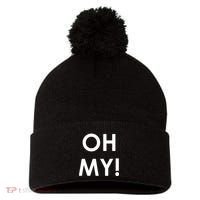 Halloween Oh My! Costume Pom Pom 12in Knit Beanie thumb 0