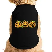 Halloween Panda Pumpkins Doggie Tank thumb 0