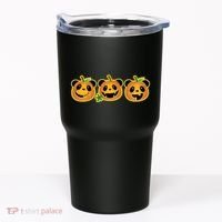 Halloween Panda Pumpkins Tumbler thumb 0