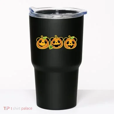 Halloween Panda Pumpkins Tumbler