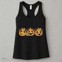 Halloween Panda Pumpkins Women's Tank Top thumb 3