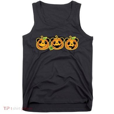 Halloween Panda Pumpkins Tank Top