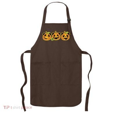 Halloween Panda Pumpkins Apron