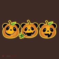 Halloween Panda Pumpkins Apron thumb 3