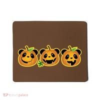 Halloween Panda Pumpkins Mousepad thumb 0