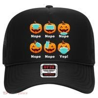 Halloween Pandemic Pumpkin Mask Funny Cute Hat thumb 0