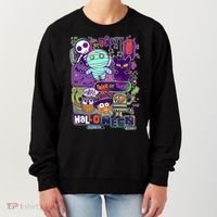 Halloween Party Doodles Women's Sweatshirt thumb 0