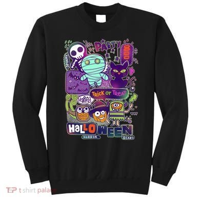 Halloween Party Doodles Sweatshirt