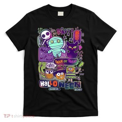 Halloween Party Doodles T-Shirt