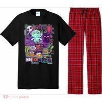 Halloween Party Doodles Pajama Set thumb 0