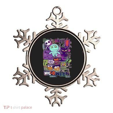 Halloween Party Doodles Ornament
