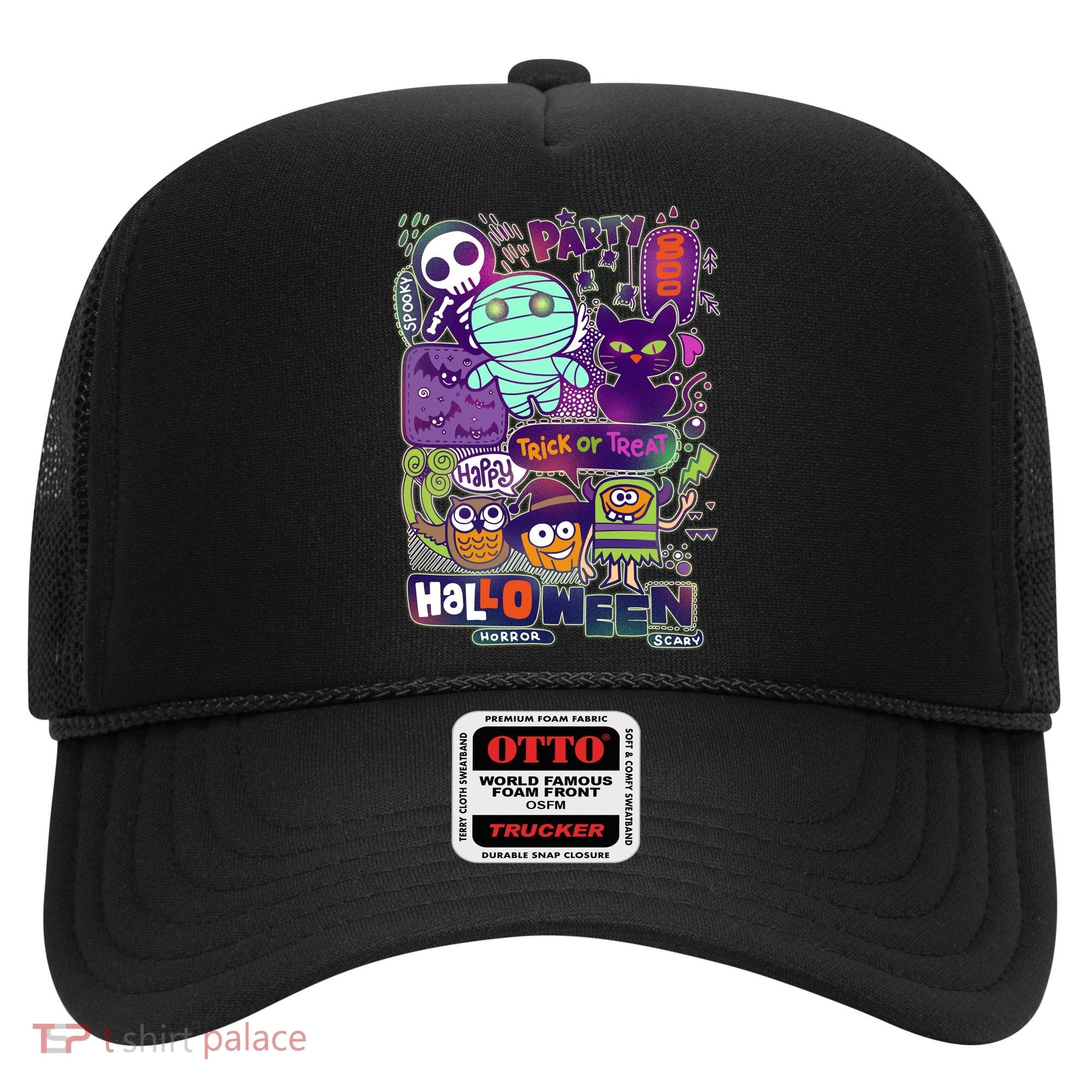 Halloween Party Doodles Hat