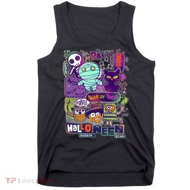 Halloween Party Doodles Tank Top