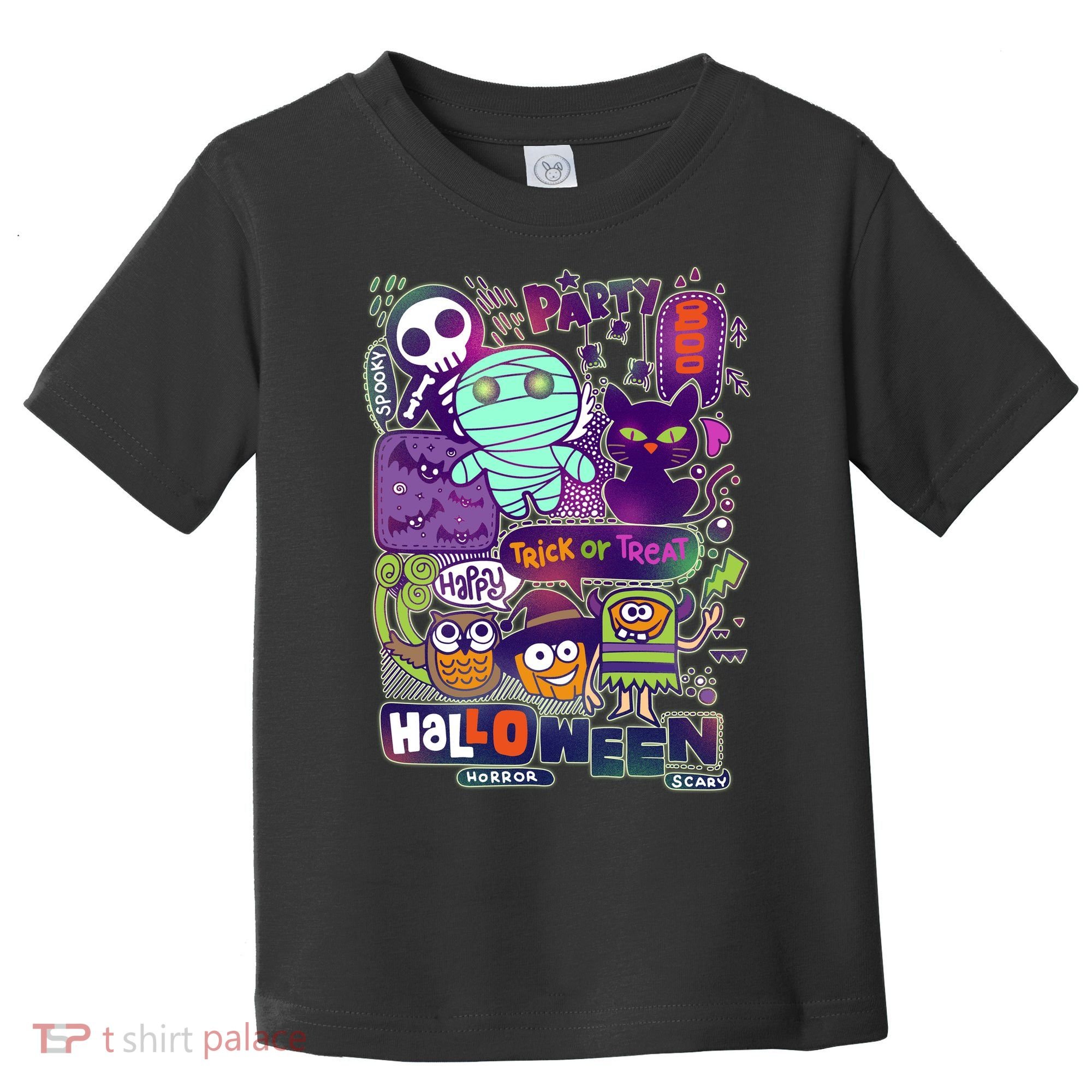 Halloween Party Doodles Toddler T-Shirt