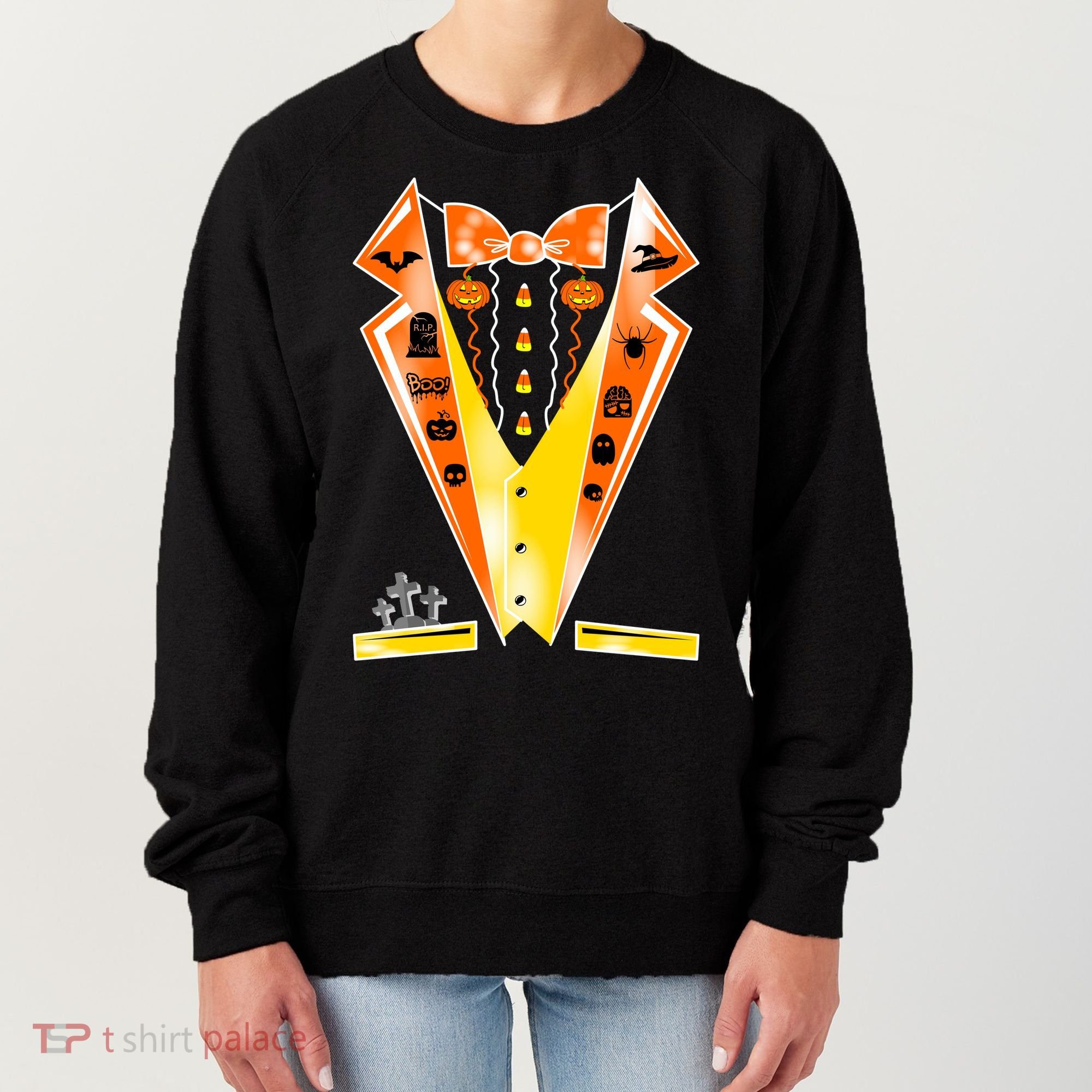 Halloween Party Tuxedo Tux Women's Sweatshirt
