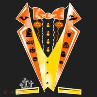 Halloween Party Tuxedo Tux Women's Sweatshirt thumb 2