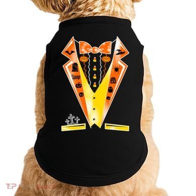 Halloween Party Tuxedo Tux Doggie Tank
