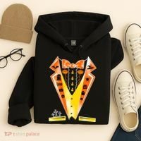 Halloween Party Tuxedo Tux Hoodie thumb 4