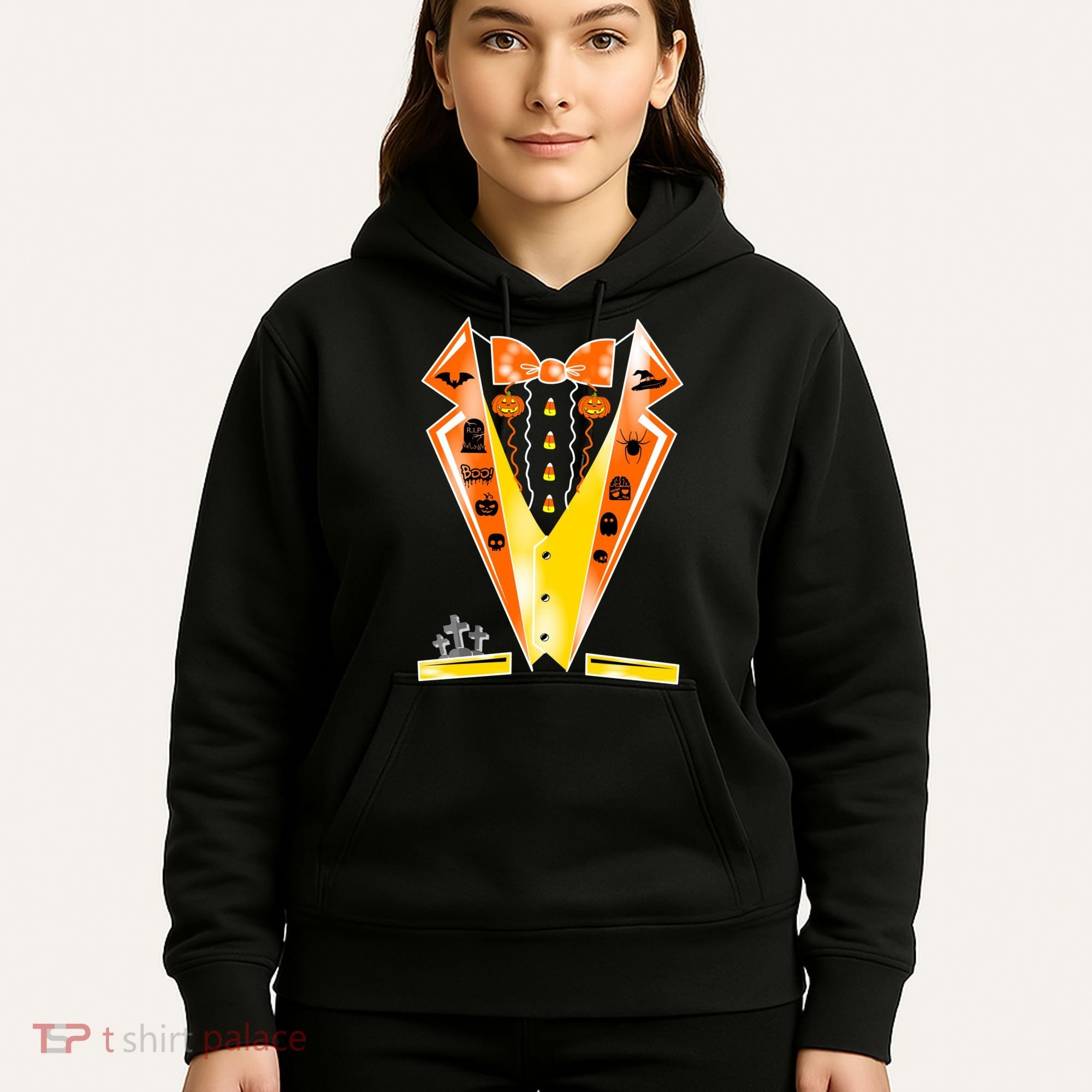 Halloween Party Tuxedo Tux Hoodie