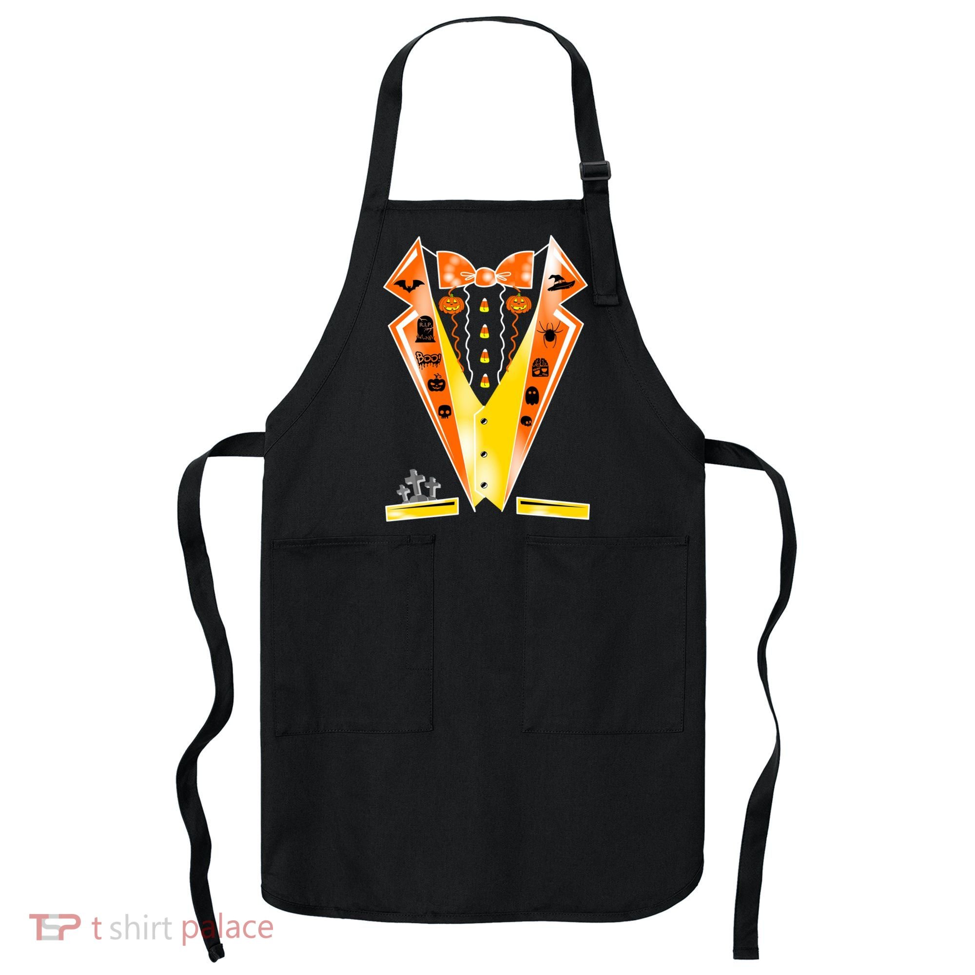 Halloween Party Tuxedo Tux Apron