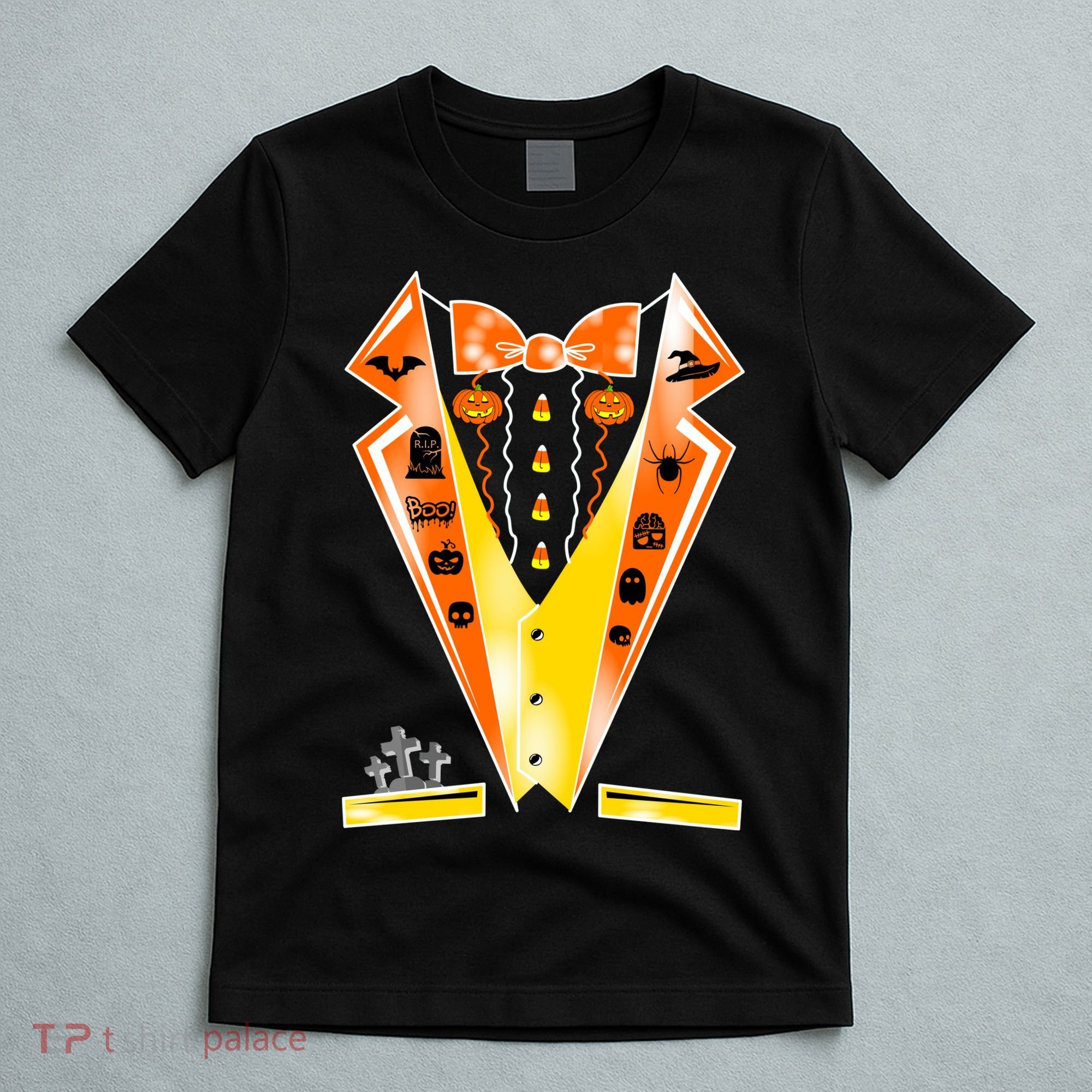 Halloween Party Tuxedo Tux T-Shirt