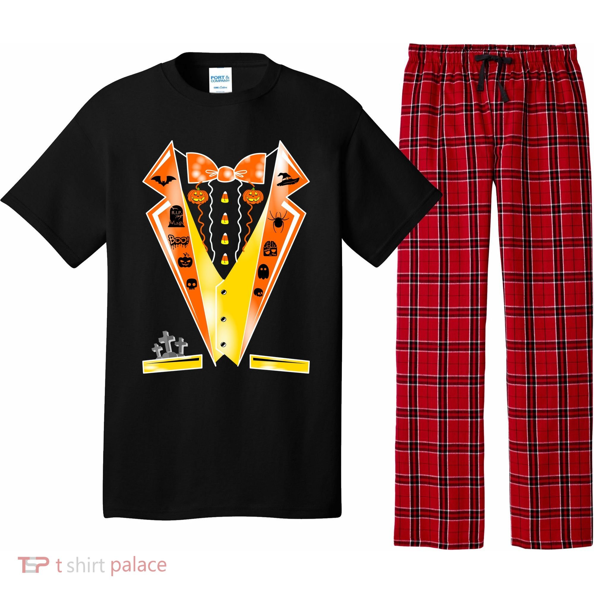 Halloween Party Tuxedo Tux Pajama Set