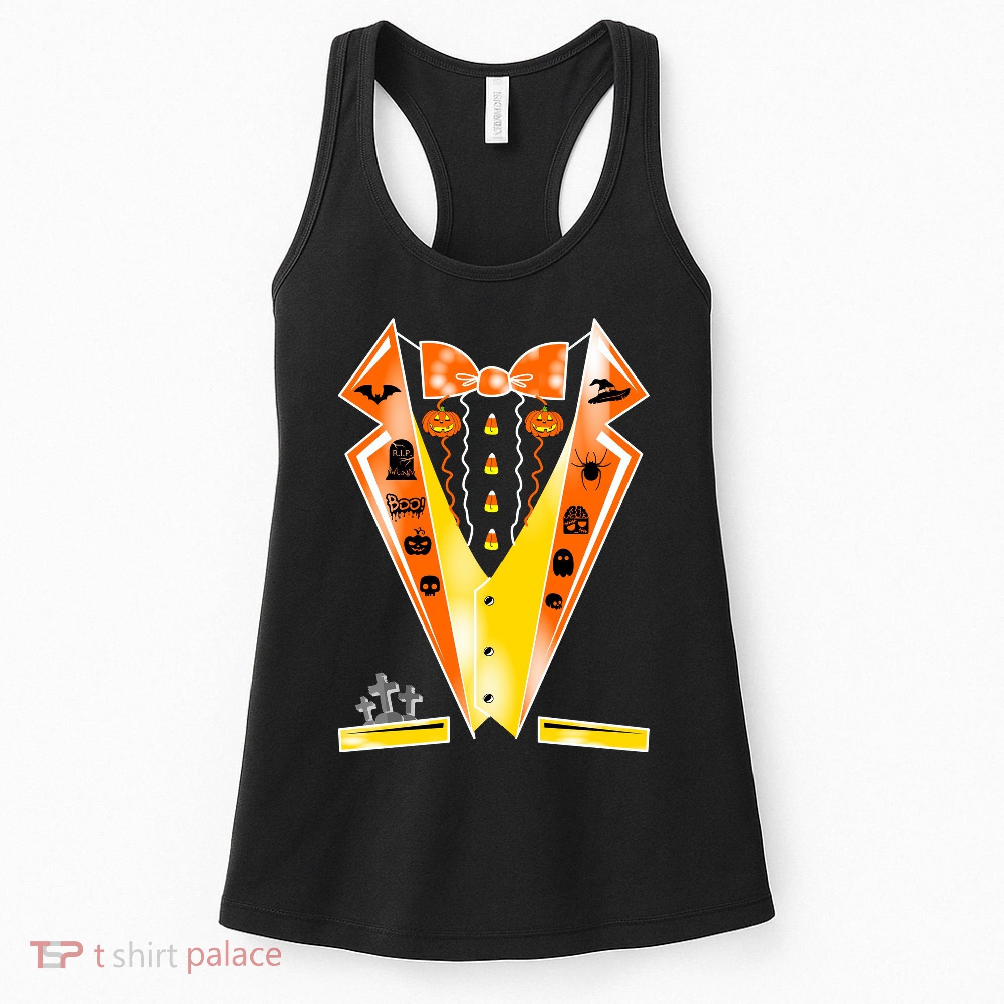 Halloween Party Tuxedo Tux Women's Tank Top