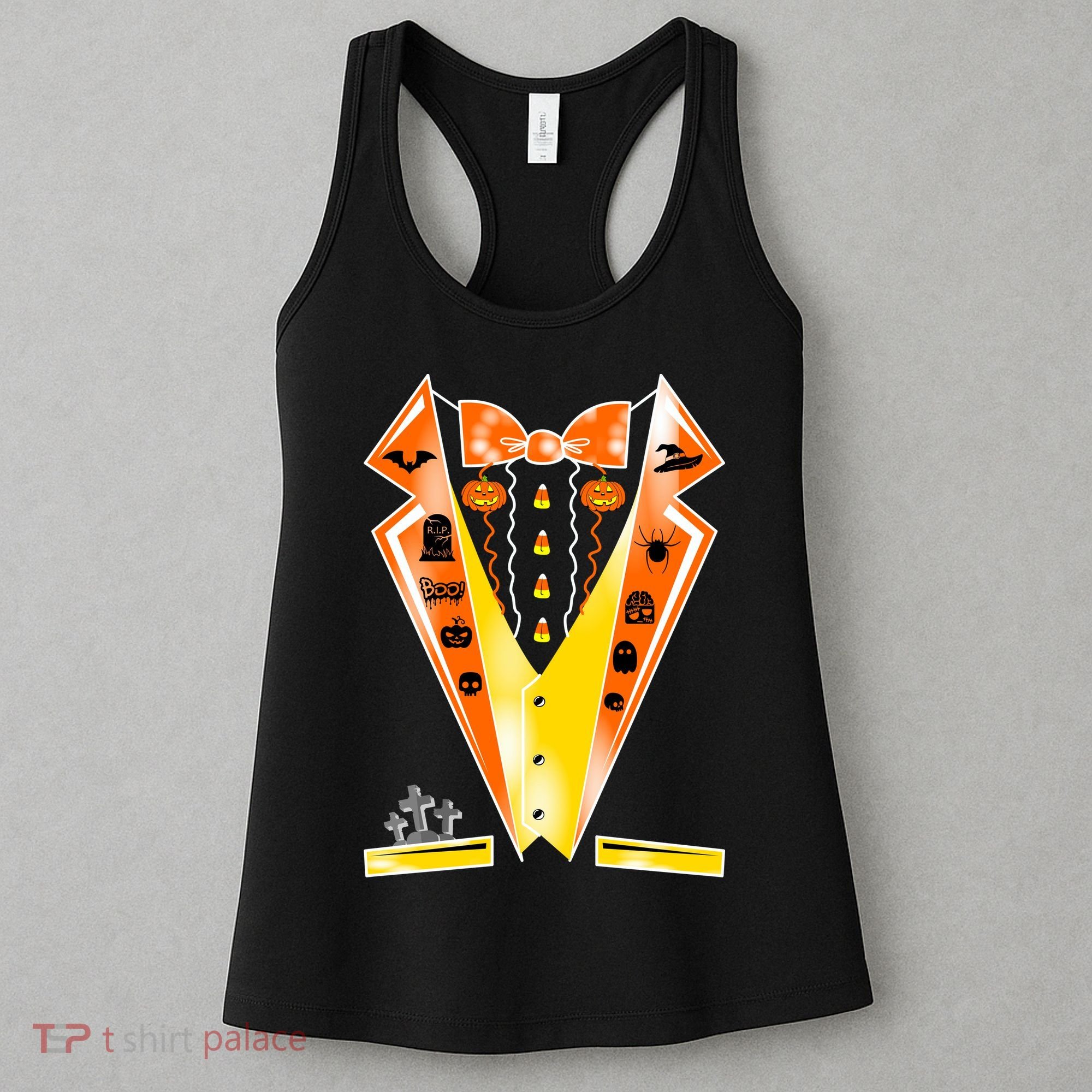 Halloween Party Tuxedo Tux Women's Tank Top