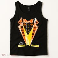 Halloween Party Tuxedo Tux Tank Top thumb 2